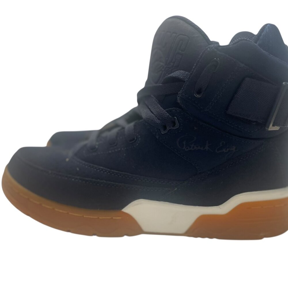 PATRICK EWING ATHLETICS 33 HI Navy Blue /White/Gum Men’s Size 10.5 Shoes Suede